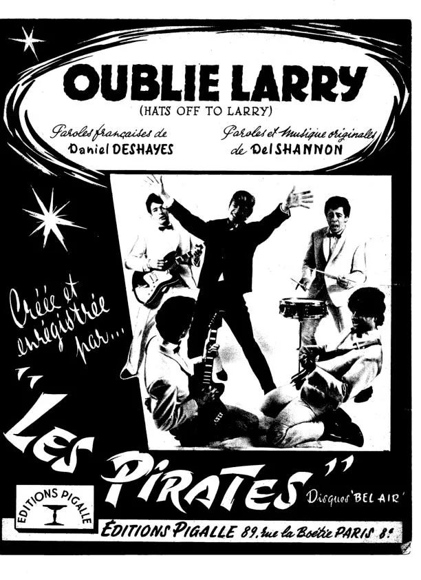 télécharger la partition d'accordéon Oublie Larry (Hats off to Larry) au format PDF