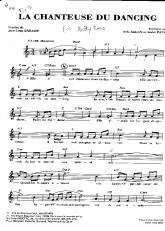 télécharger la partition d'accordéon La chanteuse du dancing (Chant : Betty Mars) (Valse) au format PDF