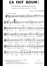 télécharger la partition d'accordéon Ça fait boum (De l'opérette : Marseille mes amours) (Valse) au format PDF