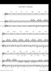 télécharger la partition d'accordéon Anastasia (Once upon a december) au format PDF