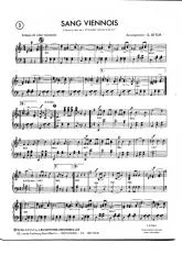 télécharger la partition d'accordéon Sang Viennois (Wiener Blut) (Valse Viennoise) au format PDF