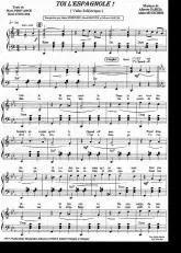 télécharger la partition d'accordéon Toi l'Espagnole (Valse Folklorique) au format PDF
