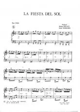 télécharger la partition d'accordéon La fiesta del sol (Paso Doble) au format PDF