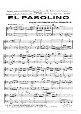 télécharger la partition d'accordéon El pasolino (Paso Doble) au format PDF