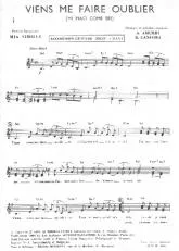 télécharger la partition d'accordéon Viens me faire oublier (Mi piaci come sei) (Slow Rock) au format PDF