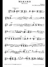 télécharger la partition d'accordéon Makako (Bossa Nova) au format PDF