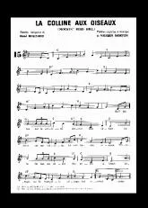 télécharger la partition d'accordéon La colline aux oiseaux (Mockin' bird hill) (Valse Chantée) au format PDF