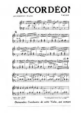 télécharger la partition d'accordéon Accordéon Musette (Valse Musette) au format PDF