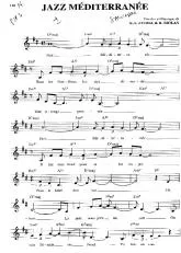 télécharger la partition d'accordéon Jazz Méditerranée au format PDF