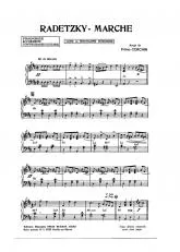 télécharger la partition d'accordéon Radetzky Marche au format PDF