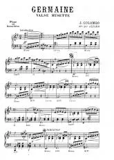 télécharger la partition d'accordéon Germaine (Arrangement : Alfaro) (Valse Musette) au format PDF