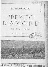 télécharger la partition d'accordéon Fremito d'Amore (Valse Lente) au format PDF