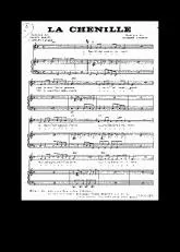 télécharger la partition d'accordéon La chenille (Chant : La Bande à Basile) au format PDF