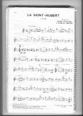 télécharger la partition d'accordéon La Saint Hubert (Valse) au format PDF