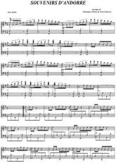 télécharger la partition d'accordéon Souvenirs d'Andorre (Paso Doble) au format PDF