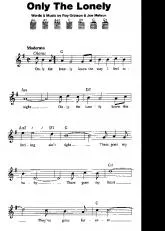 télécharger la partition d'accordéon Only the lonely au format PDF