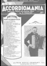 télécharger la partition d'accordéon Accordiomania au format PDF