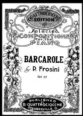 télécharger la partition d'accordéon Barcarole au format PDF