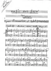 télécharger la partition d'accordéon Music and show au format PDF