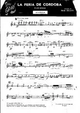 télécharger la partition d'accordéon La féria de Cordoba (Paso Doble) au format PDF