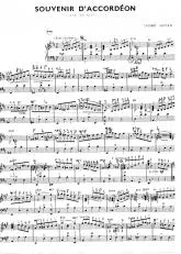 télécharger la partition d'accordéon Souvenir d'accordéon (Valse Musette) au format PDF