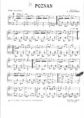 télécharger la partition d'accordéon Poznan (Polka) au format PDF