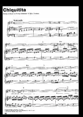 télécharger la partition d'accordéon Chiquitita (Chant : Abba) au format PDF