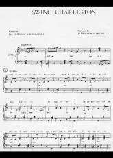 télécharger la partition d'accordéon Swing Charleston au format PDF