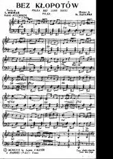 télécharger la partition d'accordéon Bez Klopotow (Polka des sans souci) au format PDF