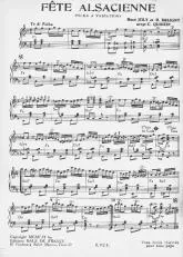 télécharger la partition d'accordéon Fête Alsacienne (Arrangement : Camille Quinzin) (Polka à variations) au format PDF