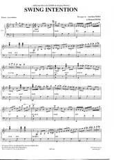 télécharger la partition d'accordéon Swing intention au format PDF