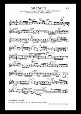 télécharger la partition d'accordéon Silencio (Silence) (Tango) au format PDF