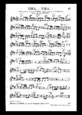 télécharger la partition d'accordéon Yira Yira (Tango) au format PDF