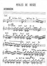 télécharger la partition d'accordéon Perles de rosée (Polka) au format PDF