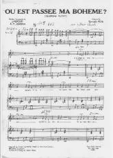 télécharger la partition d'accordéon Où est passée ma bohème (Quiereme Mucho) (Chant : Julio Iglesias) au format PDF
