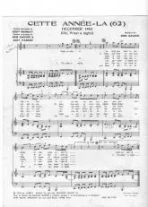 télécharger la partition d'accordéon Cette année là (62) (December 63) (Oh What a night) au format PDF
