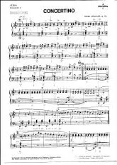 télécharger la partition d'accordéon Concertino au format PDF