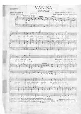 télécharger la partition d'accordéon Vanina (Runaway) (Chant : Dave) au format PDF