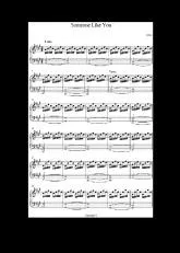 télécharger la partition d'accordéon Someone Like You (Chant : Adele) (Relevé) au format PDF