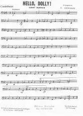 télécharger la partition d'accordéon Hello Dolly (Basse) au format PDF