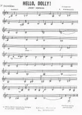 télécharger la partition d'accordéon Hello Dolly (3ème Accordéon) au format PDF