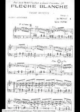 télécharger la partition d'accordéon Flèche blanche (Valse Musette) au format PDF