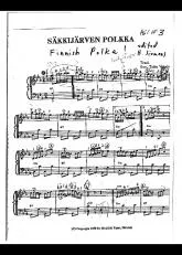 télécharger la partition d'accordéon Säkkijärven polka au format PDF
