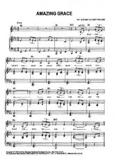 télécharger la partition d'accordéon Amazing Grace (Traditionnel Ecossais) au format PDF