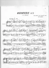 télécharger la partition d'accordéon Gavotte n°2 au format PDF