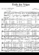 télécharger la partition d'accordéon Etoile des neiges (Forever and Ever) au format PDF