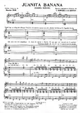 télécharger la partition d'accordéon Juanita Banana (Chant : Henri Salvador) au format PDF
