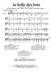 télécharger la partition d'accordéon La Belle Des Bois (Slow Rock) au format PDF