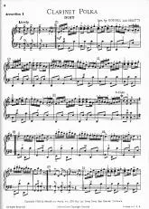 télécharger la partition d'accordéon Clarinet Polka (1er et 2ème Accordéons) au format PDF
