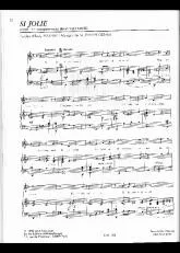 télécharger la partition d'accordéon Si jolie (Chant : Henri Salvador) au format PDF